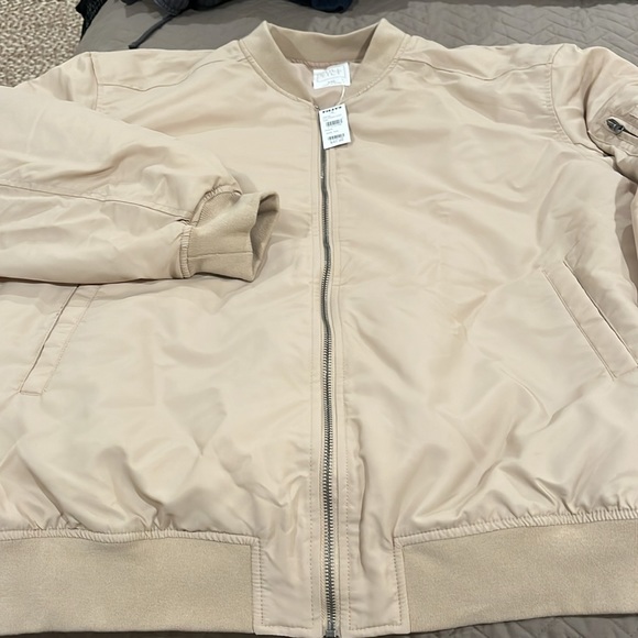 FULL TILT Womens Tan Bomber Jacket/NWT/S - Picture 5 of 16